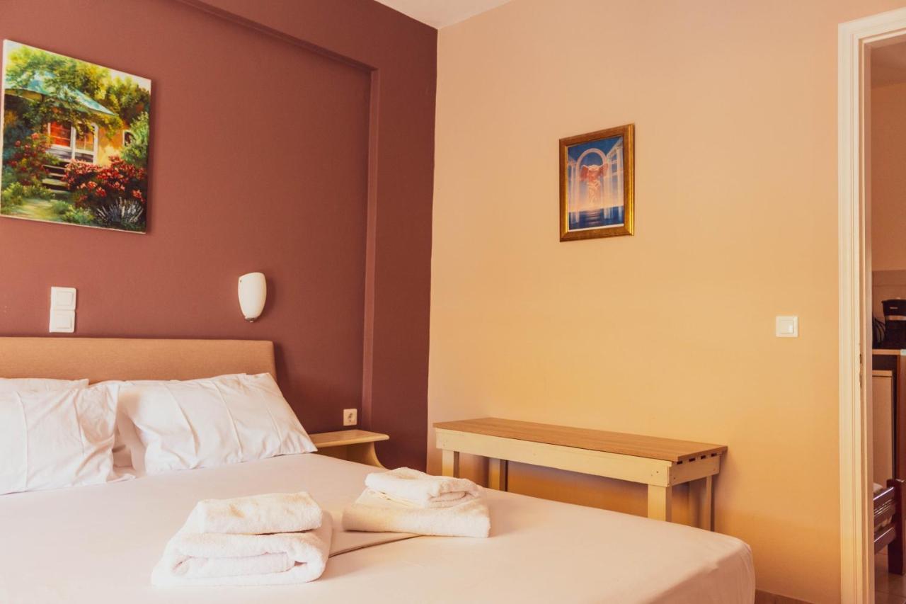 Apagio Apartments Mikros Gialos Exteriér fotografie